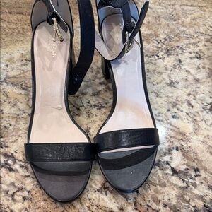 Cole Hann  leather buckle sandals
